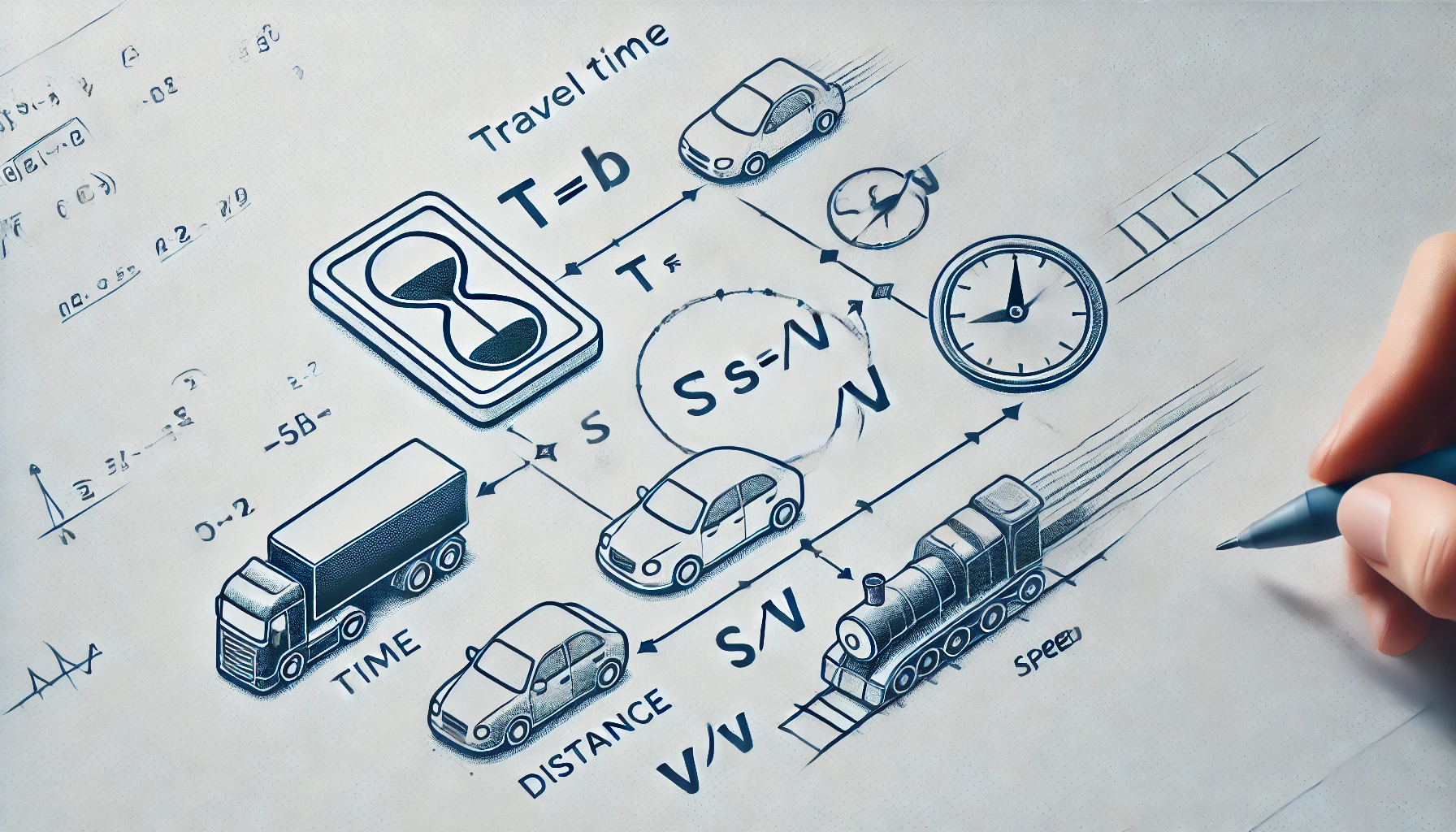 Fahrzeit berechnen (Auto,LKW,Zug)