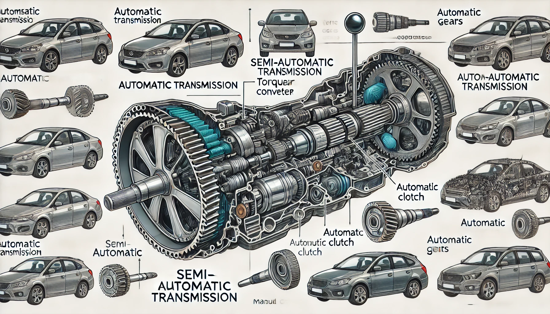 Halbautomatik & Automatik Getriebe