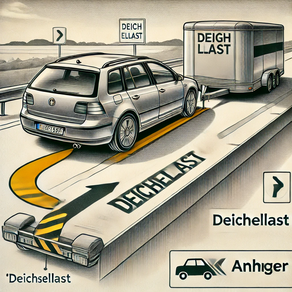 Was versteht man unter einer „Deichsellast“ beim Auto