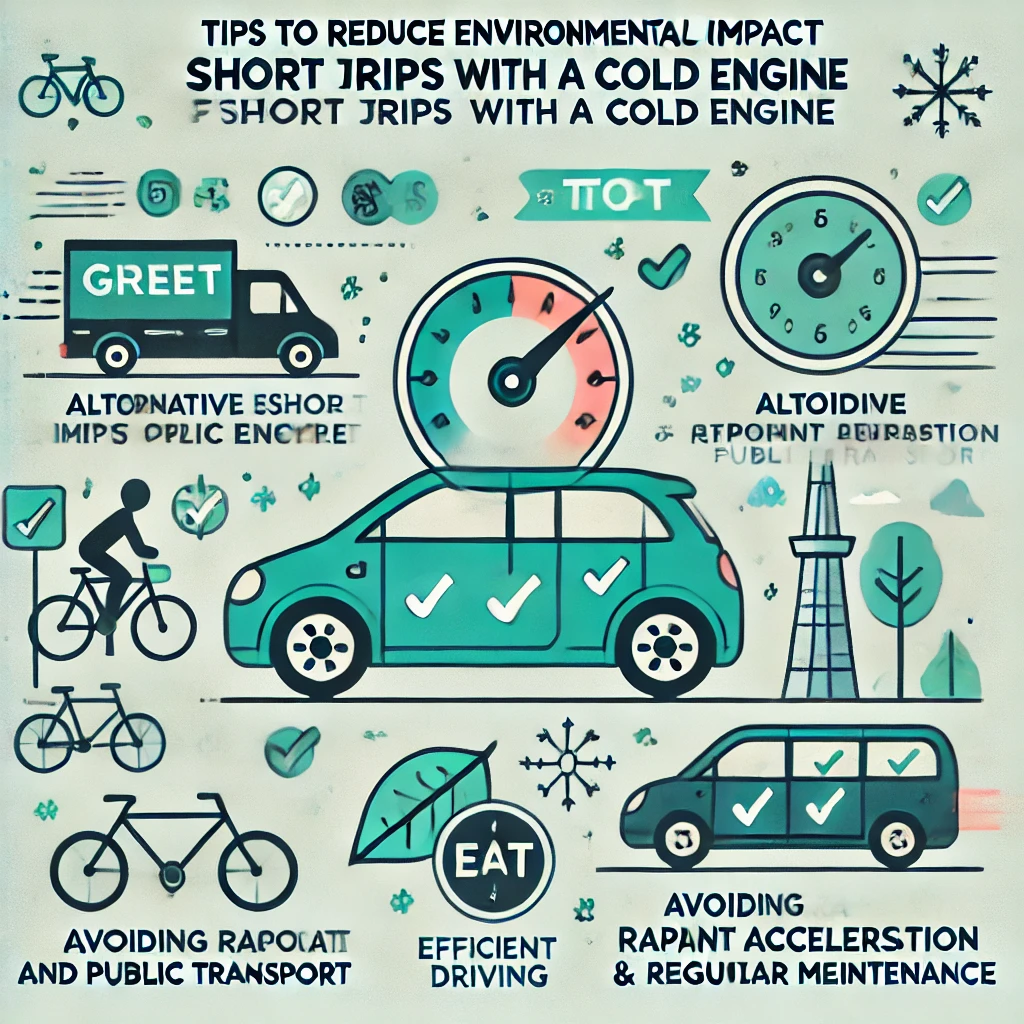 Kurzstreckenfahrten mit kaltem Motor besonders umweltschädlich